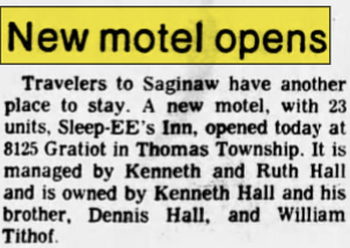 Sleep-ees Motel - Jan 11 1980 Article (newer photo)